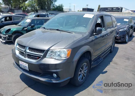 2016 Dodge Grand Caravan Sxt из США, поврежденный, VIN 2C4RDGCG7GR358225